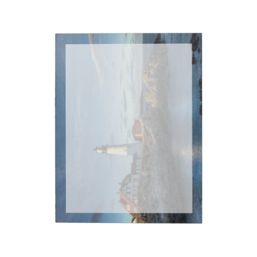 vuurtoren | Lichte vuurtoren van Portland Head Notitieblok (Linkerzijde)