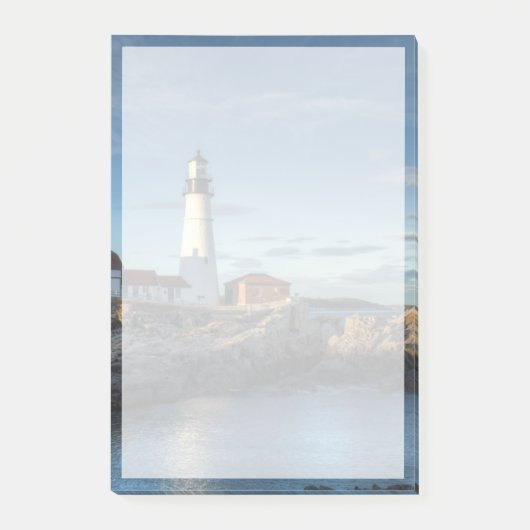 vuurtoren | Lichte vuurtoren van Portland Head Post-it® Notes (Voorkant)