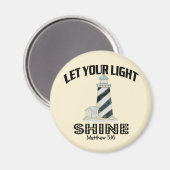 vuurtoren magneet (Voorkant / Achterkant)