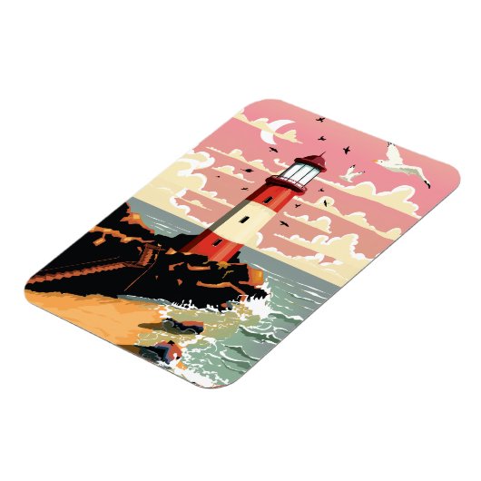 vuurtoren magneet (Linkerzijde)