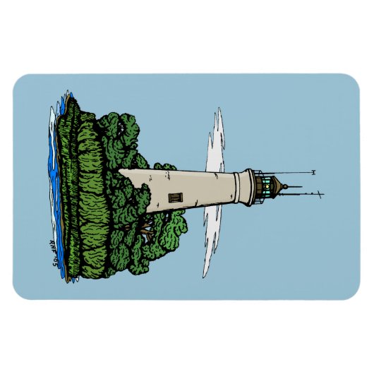 vuurtoren magneet (Horizontaal)