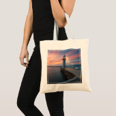 vuurtoren | Marina, Singapore Tote Bag (Voorkant (product))