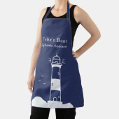 Vuurtoren Marine Blauw Schort (Insitu)