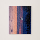 vuurtoren meer soonset legpuzzel (Verticaal)