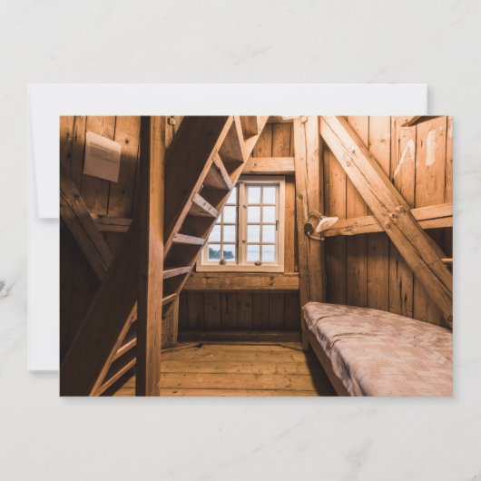 vuurtoren | Meer van Vanern Interior Zweden Bedankkaart (Voorkant)