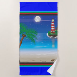Vuurtoren met dikke handdoek