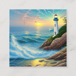 vuurtoren, met hun iconische torens en toonladders vierkante visitekaartje