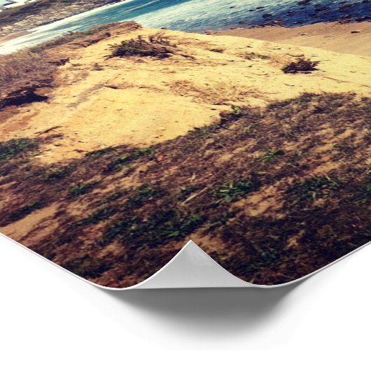 vuurtoren met montauk poster (Hoek)