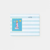 Vuurtoren met rode Waterverf Post-it® Notes (Voorkant)