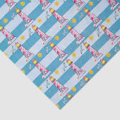 Vuurtoren met rode Waterverf Tissuepapier (Detail)