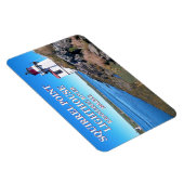 Vuurtoren met vierkant punt, Maine Flexi Magnet Magneet (Rechterzijde)