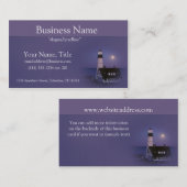 Vuurtoren met Visitekaartjes voor Morning Sky (Voorkant / Achterkant)