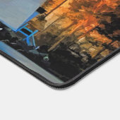 Vuurtoren met Vogels Bureaumat (Hoek)