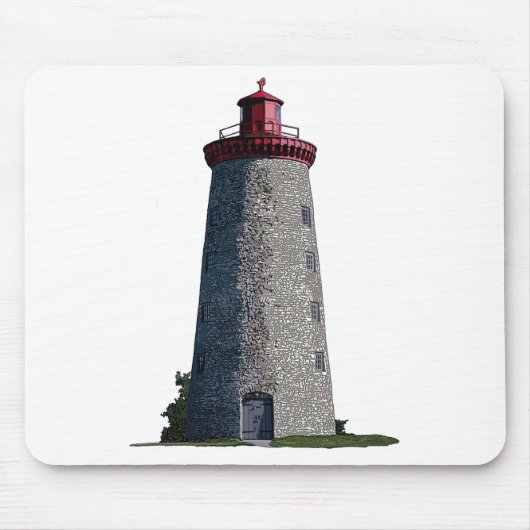 vuurtoren met windmolens muismat (Voorkant)