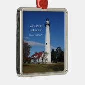 vuurtoren met windpunt metalen ornament (Rechts)