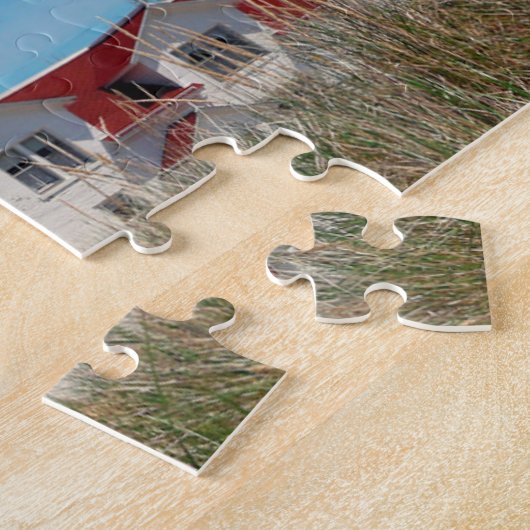 Vuurtoren Michigan. Legpuzzel (Zijkant)