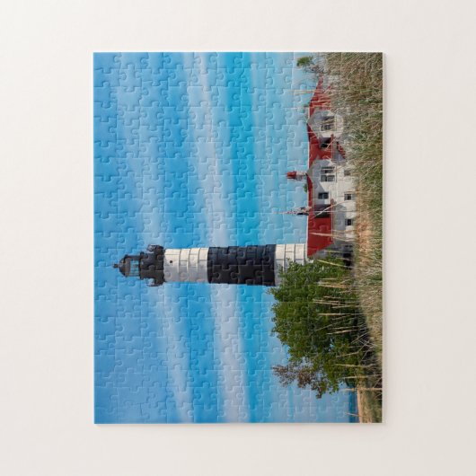 Vuurtoren Michigan. Legpuzzel (Verticaal)