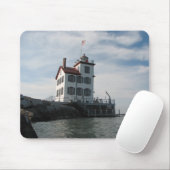 vuurtoren mousepad muismat (Met muis)