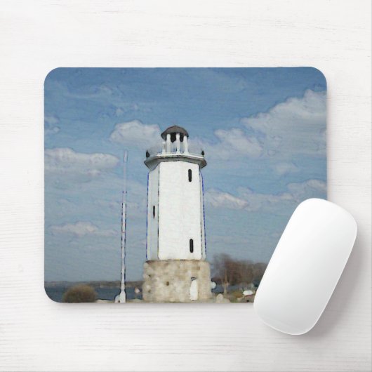 vuurtoren muismat (Met muis)