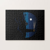 vuurtoren - nacht legpuzzel (Horizontaal)