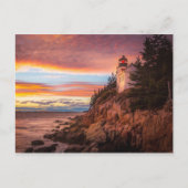 vuurtoren | Nationaal park Acadia Maine Briefkaart (Voorkant)