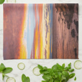 vuurtoren | Nationaal park Acadia Maine Theedoek (Gevouwen)