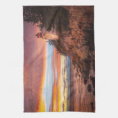 vuurtoren | Nationaal park Acadia Maine Theedoek (Verticaal)