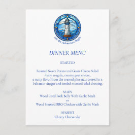 Vuurtoren Nautisch Huwelijksavontuur Begin Menu