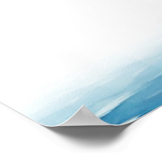 Vuurtoren Nautisch Welkomstbord Poster (Hoek)