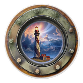 Vuurtoren Nautische Porthole Lade Knoppen