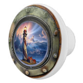 Vuurtoren Nautische Porthole Lade Knoppen (Rechts)