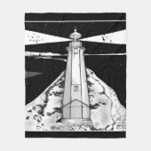 Vuurtoren Nelson Nieuw-Zeeland Fleece Deken (Voorkant)