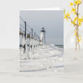 Vuurtoren Noord-Pierhead Kaart (Gele Bloem)