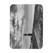 Vuurtoren Noorderhooft, Westkapelle, Nederland Magneet (Verticaal)