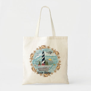 vuurtoren North Carolina Shells Tote Bag