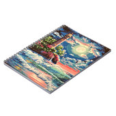 Vuurtoren notitieboek voor spiraalbinding (Linkerzijde)