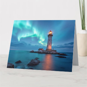 Vuurtoren Ocean Aurora Zee Marine kustlijn Kaart