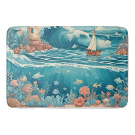 Vuurtoren & Ocean Dreamscape Badmat
