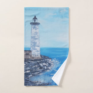 Vuurtoren Ocean Scene Handdoek