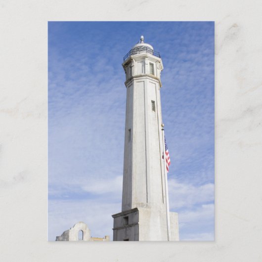 Vuurtoren op Alcatraz Briefkaart (Voorkant)