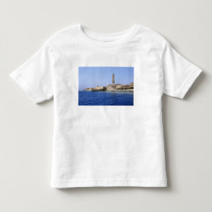 Vuurtoren op Brother Islands, Rode Zee, Egypte Kinder Shirts