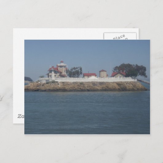 Vuurtoren op de baai van San Francisco Briefkaart (Voorkant / Achterkant)
