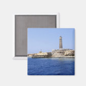 vuurtoren op de Broereilanden, rood Zee, Egypte Magneet (Voorkant / Achterkant)