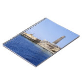 vuurtoren op de Broereilanden, rood Zee, Egypte Notitieboek (Linkerzijde)