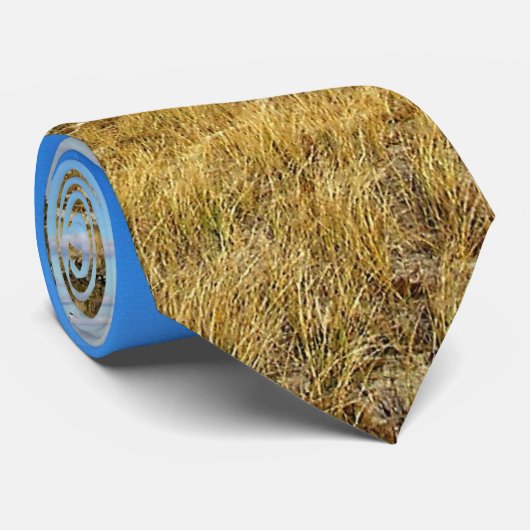 vuurtoren op de duinen stropdas (Opgerold)