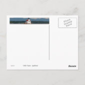 vuurtoren op de Hudson Briefkaart (Achterkant)