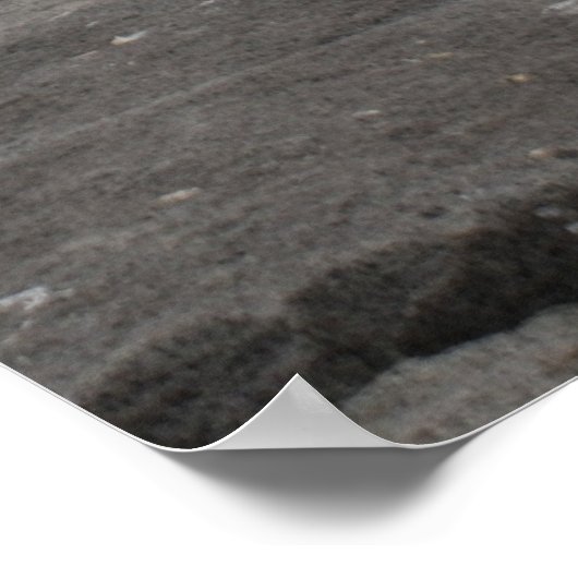 Vuurtoren op een bewolkte dag poster (Hoek)