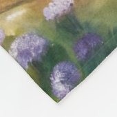 Vuurtoren op een klif fleece deken (Hoek)