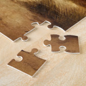 Vuurtoren op een strand legpuzzel (Zijkant)