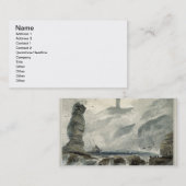 vuurtoren op Flamborough Head, uit boekdeel VI van Visitekaartje (Voorkant / Achterkant)